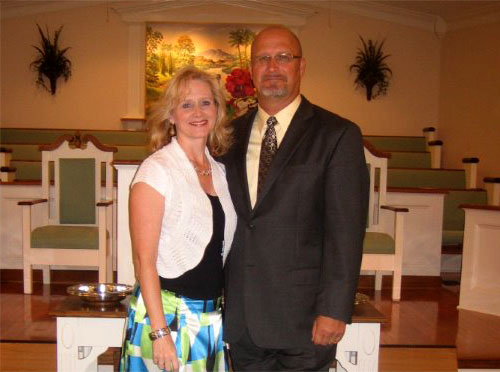 Pastor Phil Connell and his wife Kim